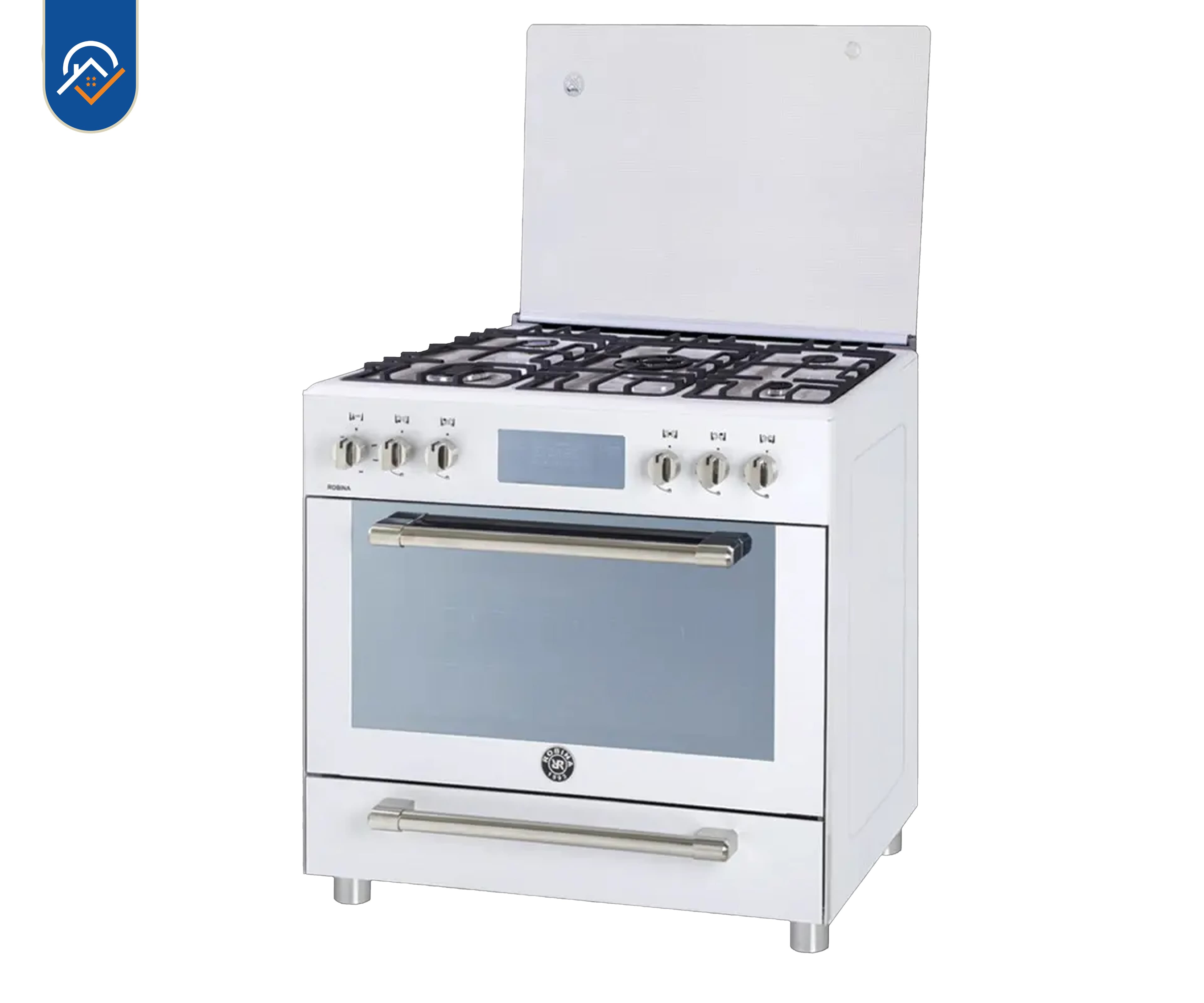 اجاق گاز صفحه ای روبینا مدل 2010W-S-B