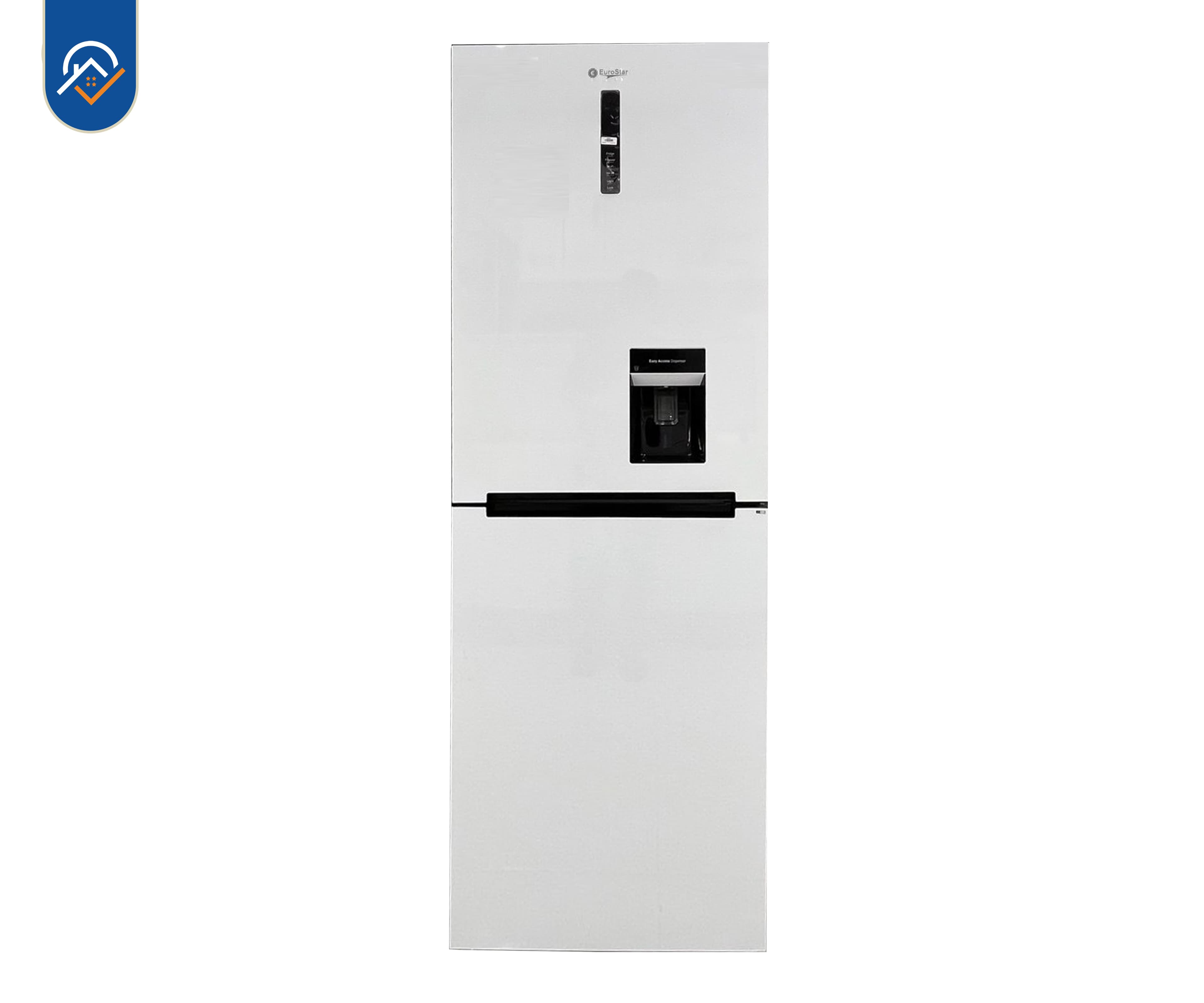 یخچال فریزر طرح فریزر پایین یورو استار  مدل ENC-70230-RF-W
