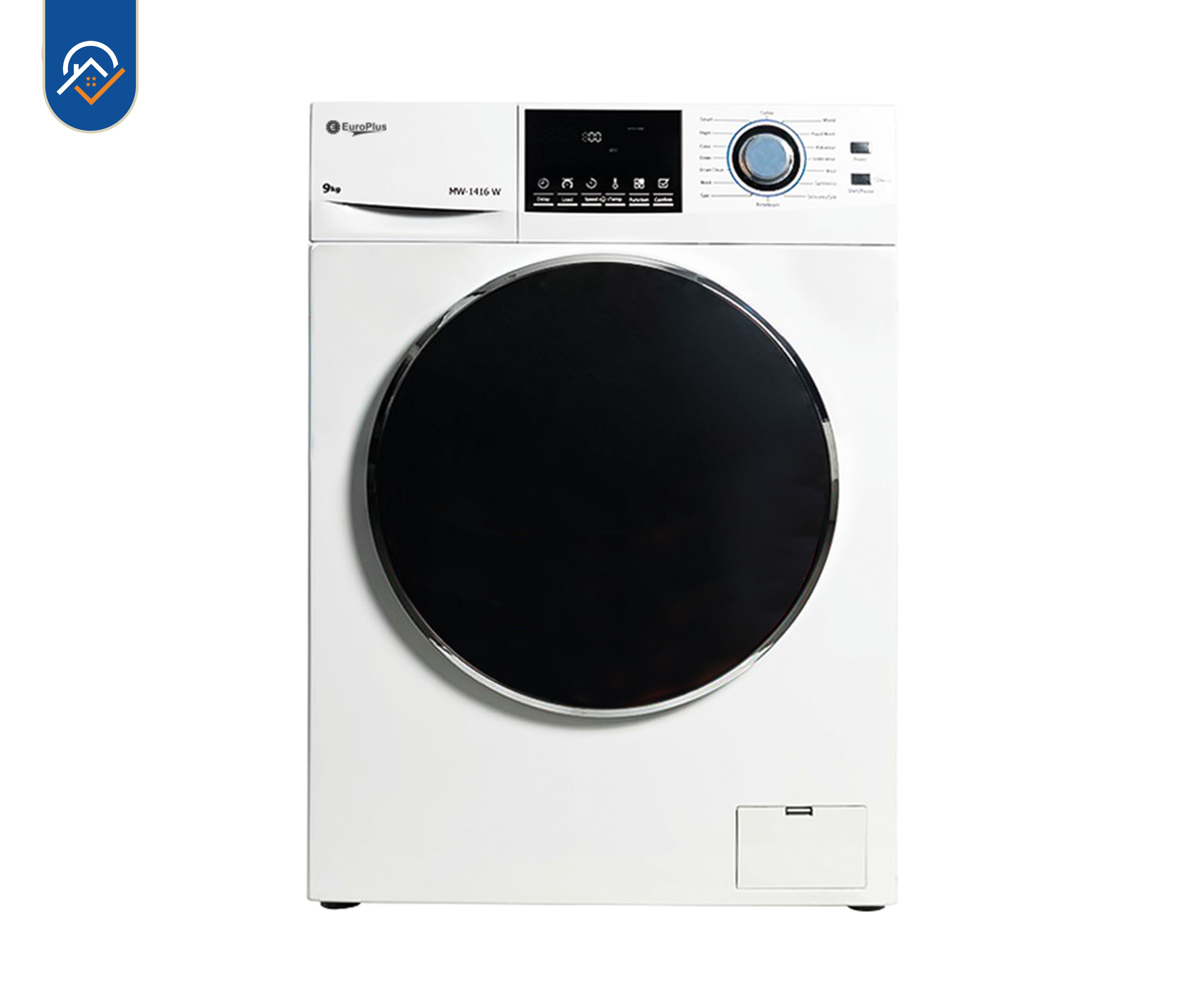 ماشین لباسشویی 9 کیلوگرم یوروپلاس مدل EIWM914w