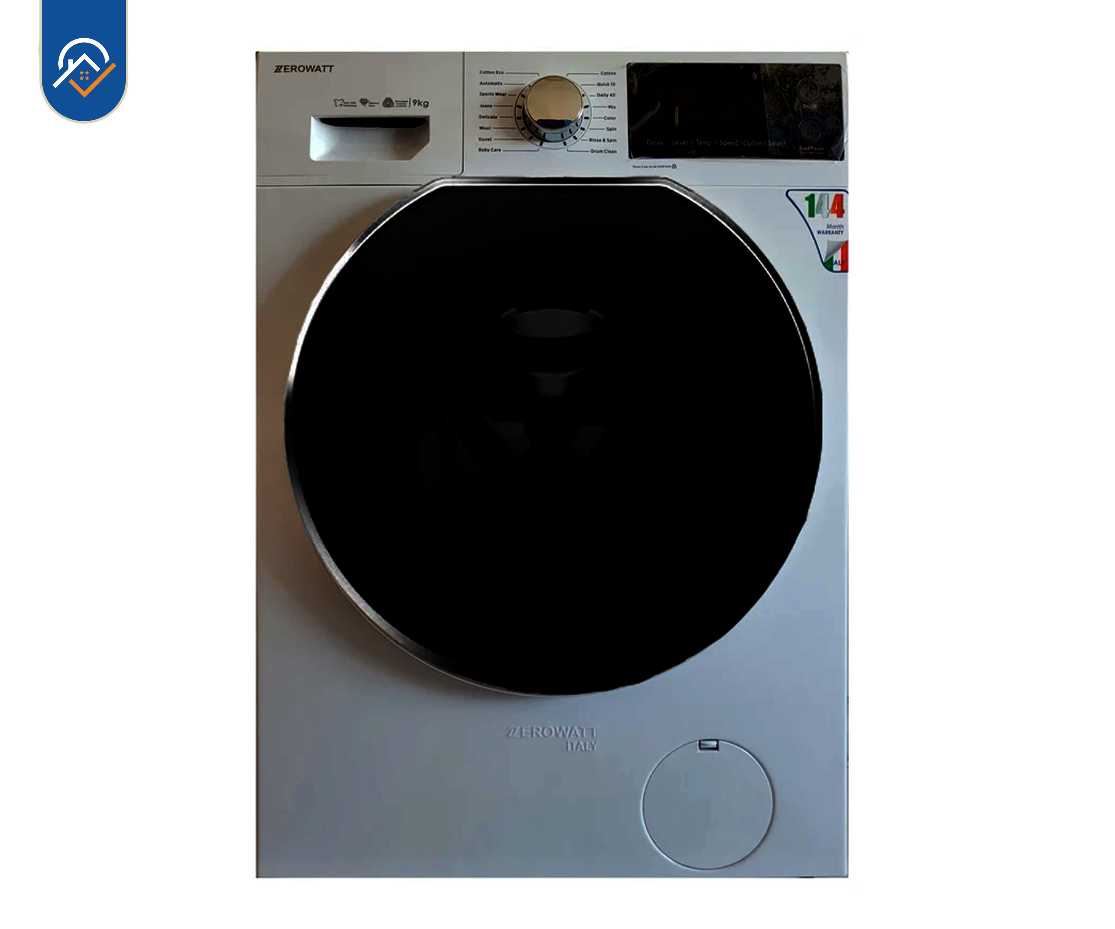 ماشین لباسشویی 9 کیلوگرم زیرووات مدل FCA4960S