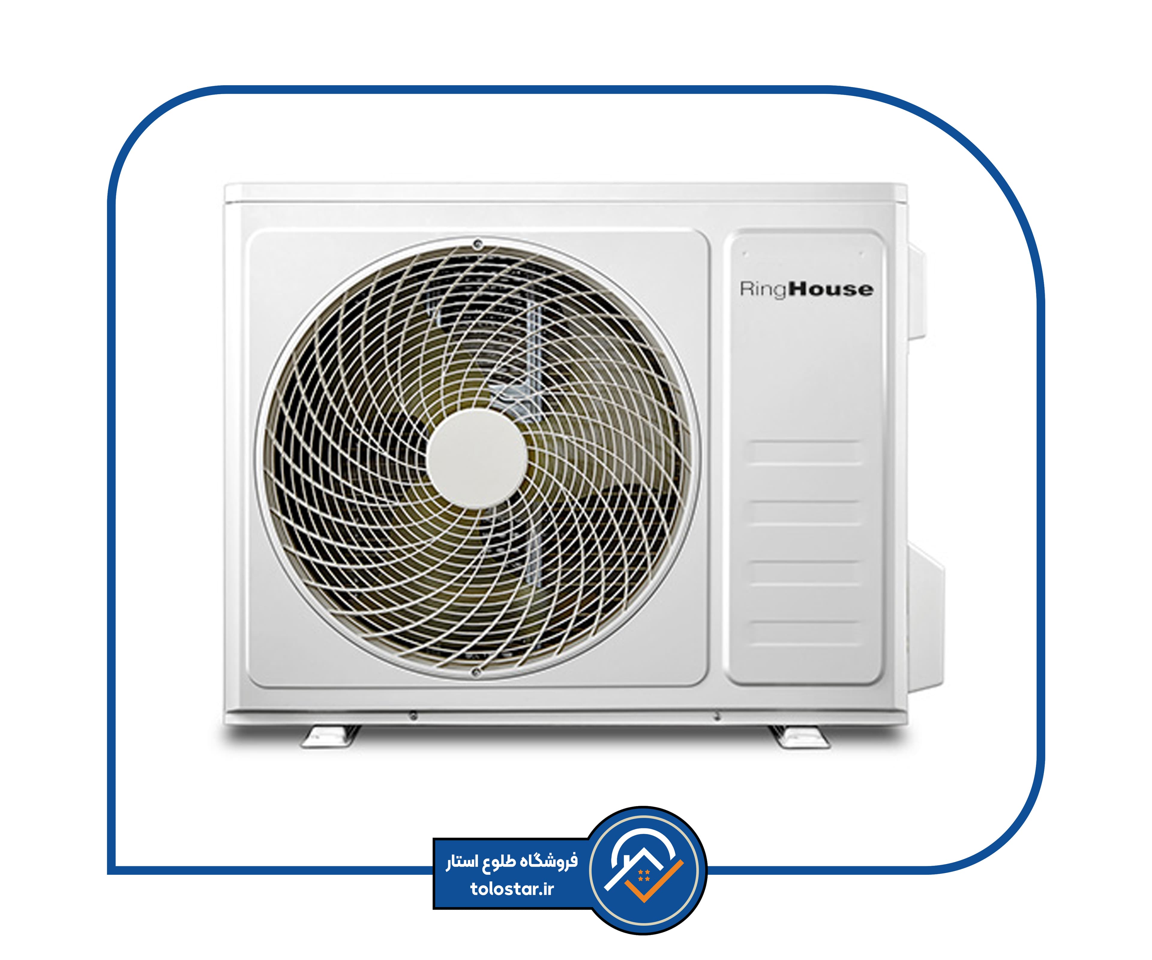 کولر گازی 24 هزار رینگ هاوس مدل RH-S24RF1H-DLG