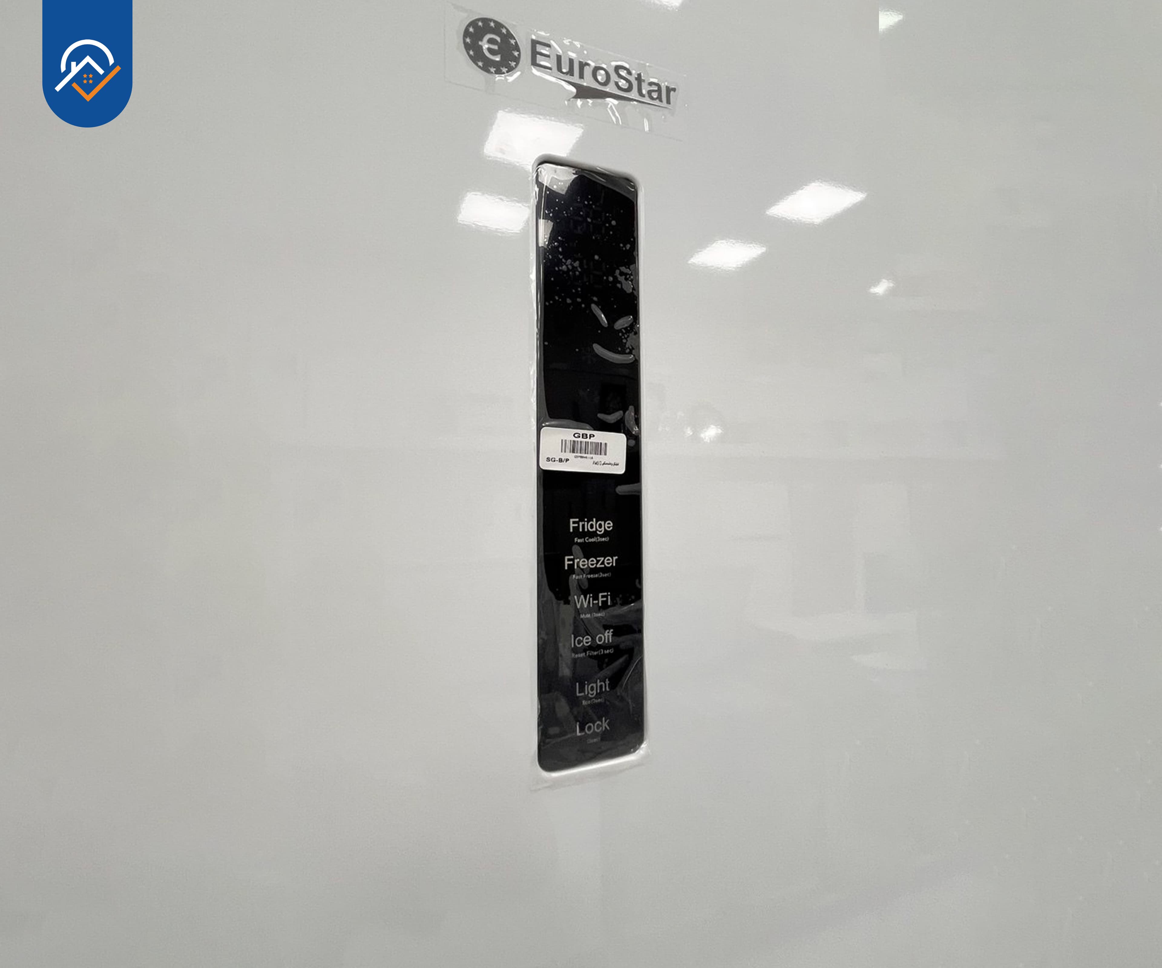 یخچال فریزر طرح فریزر پایین یورو استار  مدل ENC-70230-RF-W
