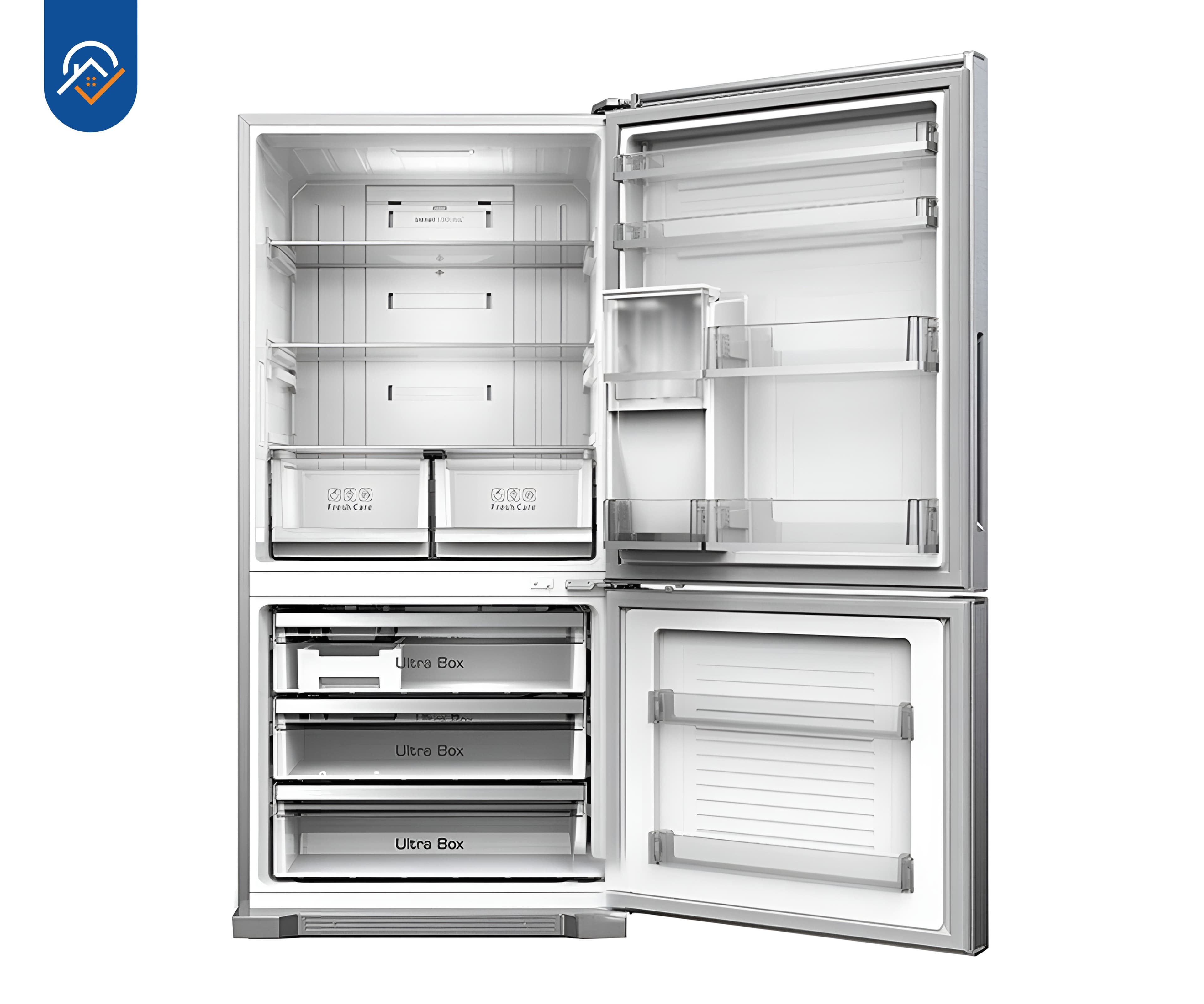 یخچال فریزر طرح فریزر پایین دوو مدل BMi-34SS