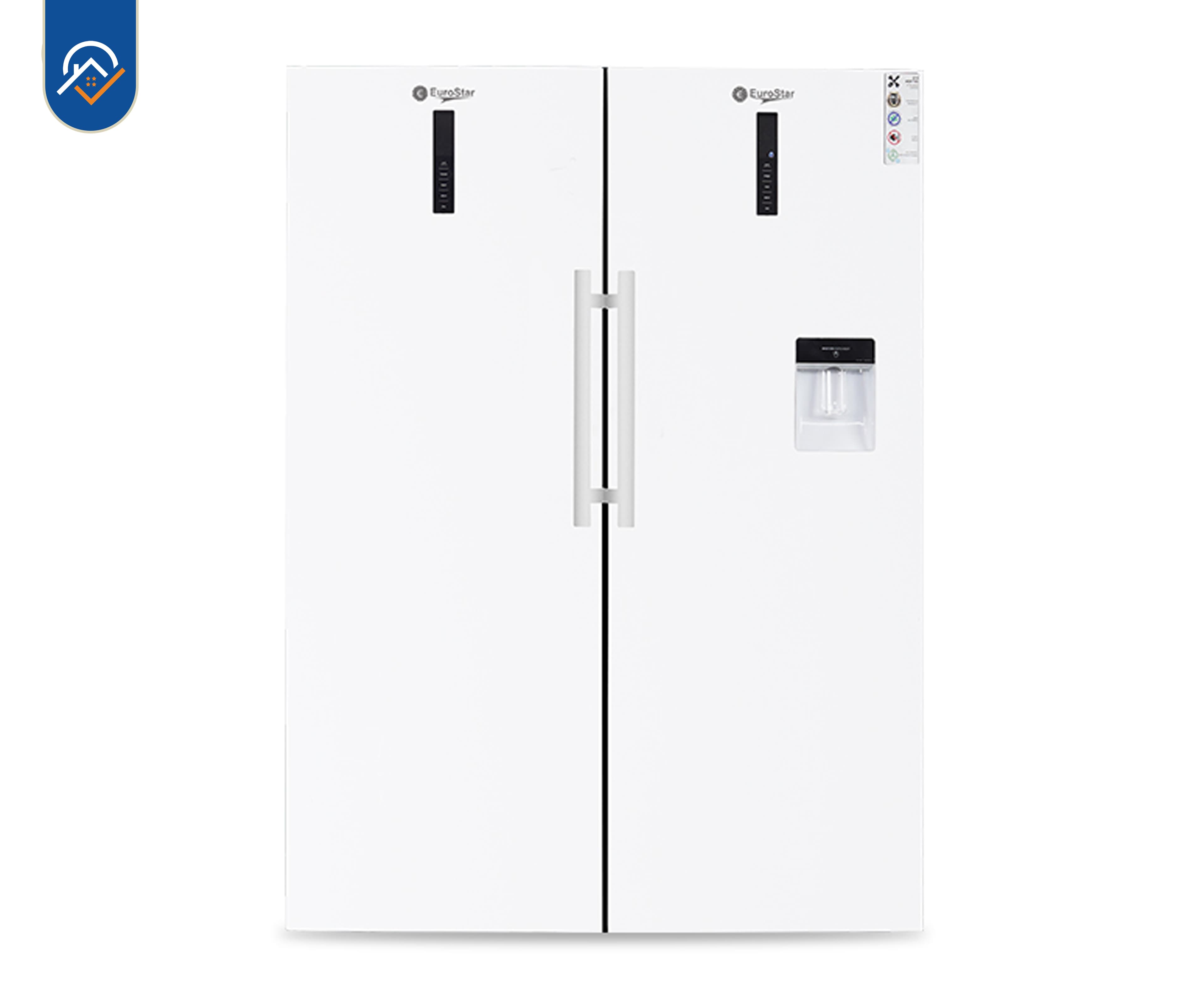 یخچال فریزر دوقلو یورو استار مدل EYM18RF-W